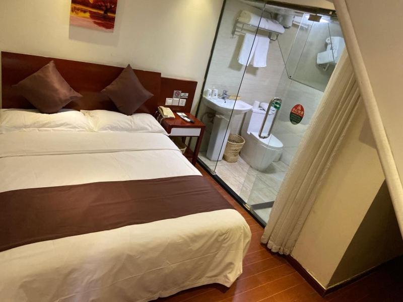 Greentree Inn Shanghai Songjiang University City New Songjiang Road Express Hotel Exterior photo