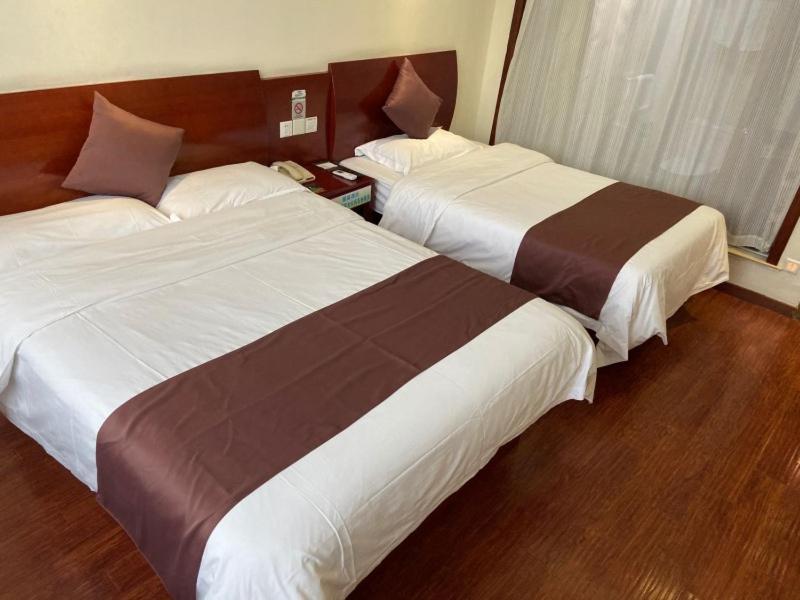 Greentree Inn Shanghai Songjiang University City New Songjiang Road Express Hotel Exterior photo